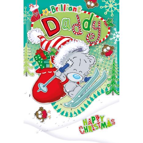 Brilliant Daddy My Dinky Bear Me to You Bear Christmas Card £2.49
